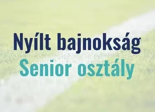 Senior osztály tabella